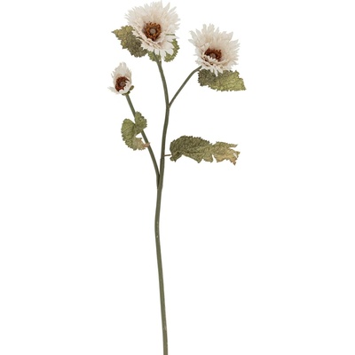 Bloomingville Umělá květina Chrysantemum White 96 cm, multi barva, plast