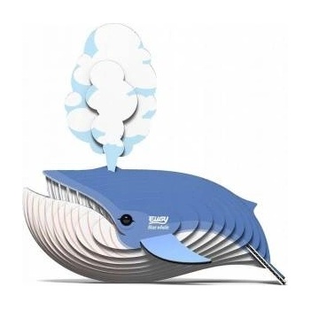 dodoland Pletwal Blekitny Eugys whale. Eco 3D Ukladanka