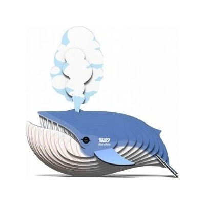 dodoland Pletwal Blekitny Eugys whale. Eco 3D Ukladanka