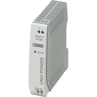 Phoenix Contact 2904374 síťový zdroj na DIN lištu 5 V/DC 5 A 25 W Počet výstupů:1 x Obsah 1 ks