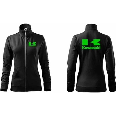 Kawasaki dámská mikina s motivem 19 – Zboží Dáma