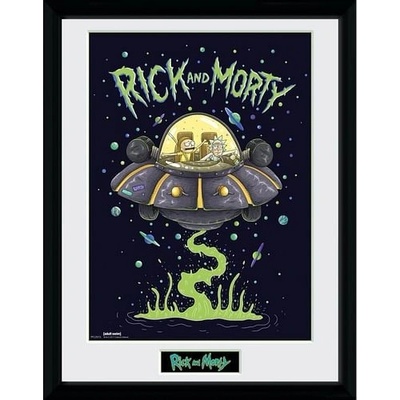 GB eye Obraz Rick and Morty - Ship