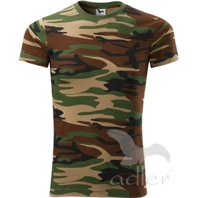 Malfini Triko pánské Camo woodland