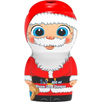 Air Val Душ гел и шампоан 2 в 1 Air Val - Santa 2D, 400 ml