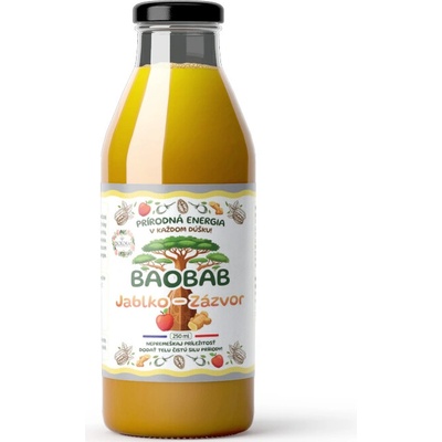 Baobab Jablko Zázvor 250 ml