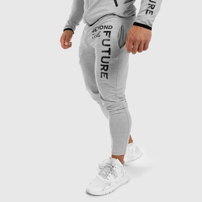 SlimFit tepláky Beyond the Future sivá