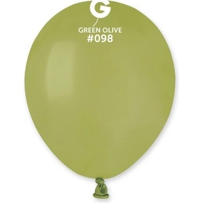 Svet balonku Balónik pastelový olivový 13 cm