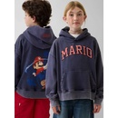 GAP & Super Mario tmavomodrá