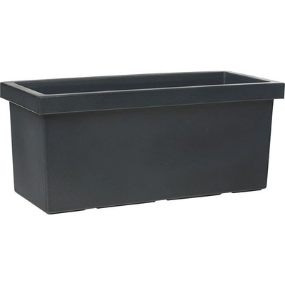 Pasquini e Bini Правоъгълна стилна саксия Серия SAGITTA 60x27, 5х21.5 - 35L - Цвят Антрацит (8074)