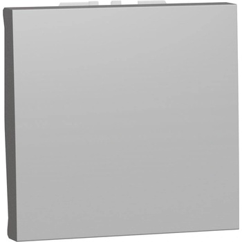 Schneider Electric SE Бутон NO/NC 2 мод. цвят Алуминий Unica - NU323630 (NU323630)