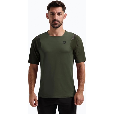 Rogelli Мъжка тениска за колоездене Rogelli Advntr Distance green/black