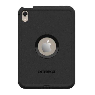 OtterBox Defender Case - кейс с изключителна защита и поставка за iPad Mini 6 (2021) (черен)