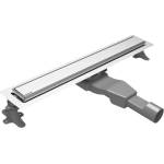 WIRQUIN Комплект душ канал с капак Wirquin Flat Linear, инокс, 60 см (30950219)