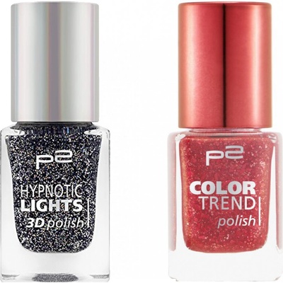 p2 Cosmetics / Color Trend polish / lak na nehty Varianta: 030 red satin