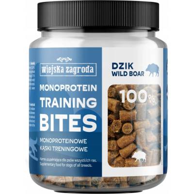 Wiejska Zagroda Maškrta pre psa Tréningové Diviak kúsky monoproteínové 150 g