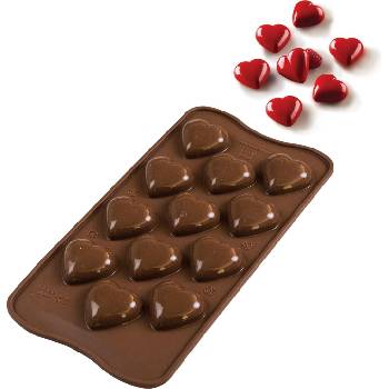 Silikomart Форма за шоколадови бонбони Scg48 My Love силиконова (22.148.77.0065)