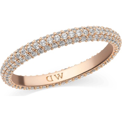 Daniel Wellington bronzový prsten s kubickými zirkony Pavé DW0040169