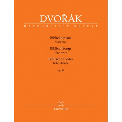 Biblické písně op. 99 - Antonín Dvořák