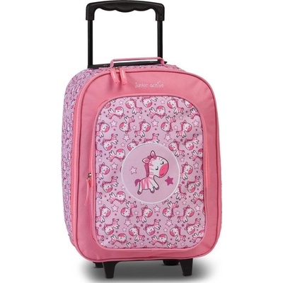 Fabrizio Dětský kufr Zebra 20672-2120 růžová 20 L – Hledejceny.cz