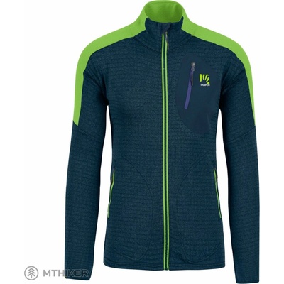 Karpos Puez fleece midnight/green flash