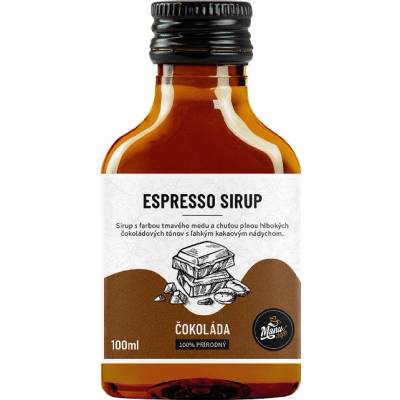 ManuCafe Espresso sirup Čokoláda - 100 ml