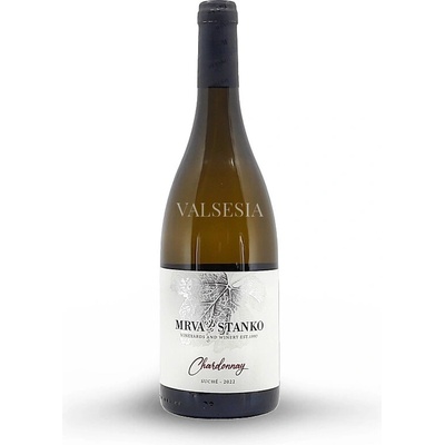 Mrva & Stanko Chardonnay 2022 13% 0,75 l (čistá fľaša)