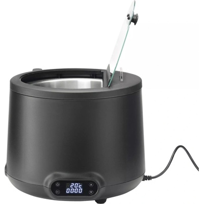 Designový kotlík na polévku UNIQ, várnice HENDI, 8L, Černý, 220-240V/500W, ø366x(H)325mm