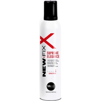 BBcos New Fix Supreme Elegance Extra Strong lak na vlasy 300 ml