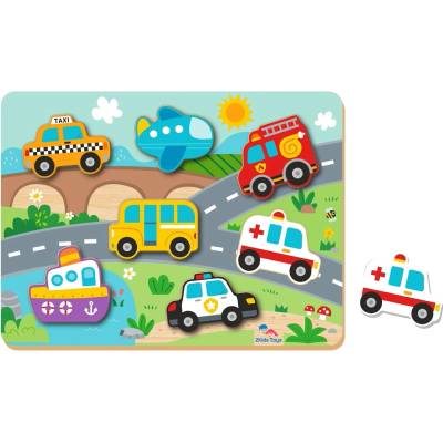 2Kids Toys Vkladacie puzzle Transport
