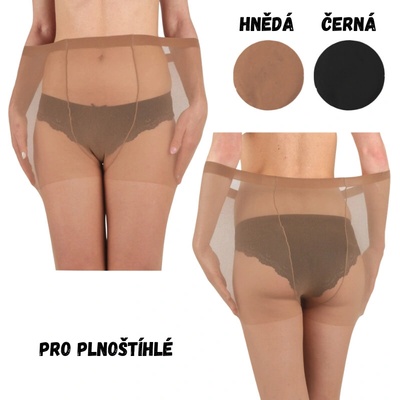 Maxana pro plnoštíhlé vyšší postavy černá