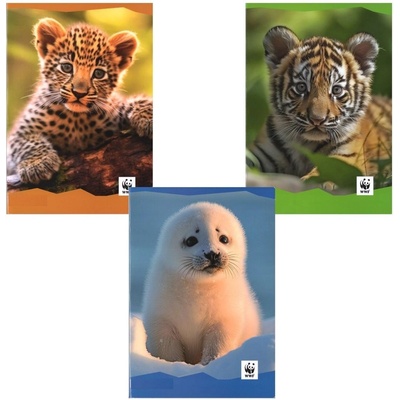 Тетрадка А4 WWF Fotografico, 40 листа, Асортимент, 2 вида (71925)