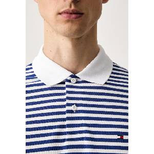 Tommy Hilfiger тениска с яка мъжка с памук (MW0MW37309)