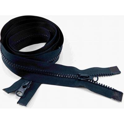 Protipohyb kostený zips - dĺžka (65 - 150 cm) - rôzne farby 70 cm Tmavo modrá