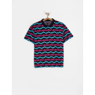 Santa Cruz Slime Drip Polo black