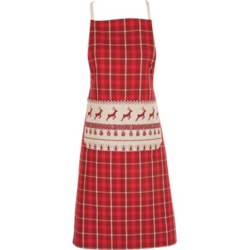 Clayre & Eef Zástěra Nordic Christmas 70x85 cm