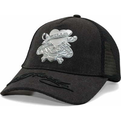 Ed Hardy Love Kills Slowly Washed 5 Panel Trucker Cap