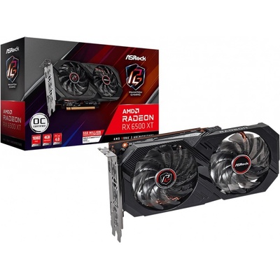 ASRock RX 6500XT Phantom Gaming OC 4GB GDDR6 90-GA3DZZ-00UANF