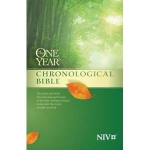 One Year Chronological Bible-NIV (ISBN: 9781414359939)