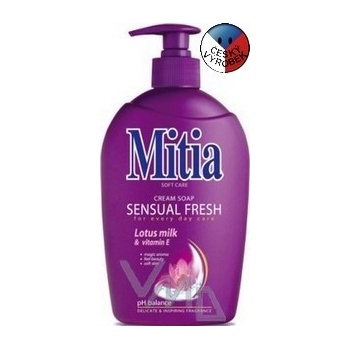 Mitia Sensual Fresh tekuté mýdlo dávkovač 500 ml
