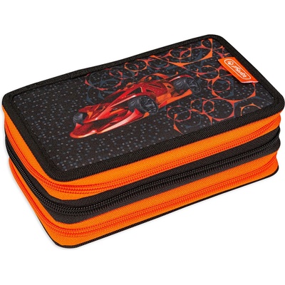 Herlitz Ученически несесер с 3 ципа Herlitz - Mechanic, 31 части (50038794)