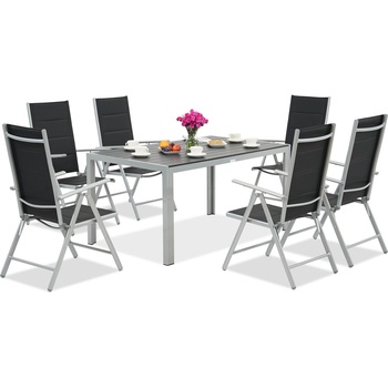 Garden Point Градински комплект от алуминиев polywood Verona Garden Point за 6 души (GAP1221)