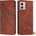Motorola Moto G73 5G Diamond Pattern Wallet Калъф и Протектор