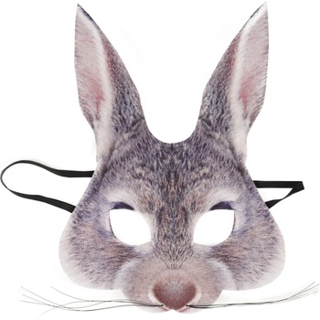 Image 1 of Rappa - Театрална маска за деца, Зайче