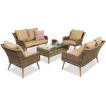 Garden Point Градински мебели Bilbao Coffee 6 Garden Point кафяво (GAP325-9)