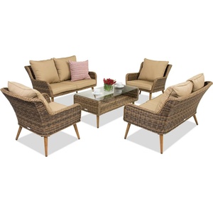 Garden Point Градински мебели Bilbao Coffee 6 Garden Point кафяво (GAP325-9)