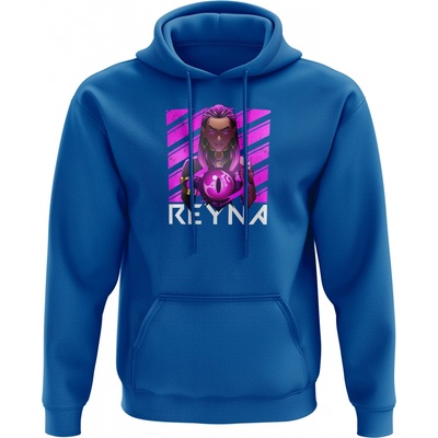 Valorant mikina Agent Reyna modrá