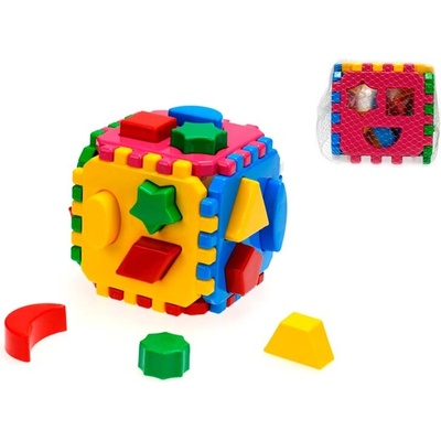 Teddies vkládačka kostka