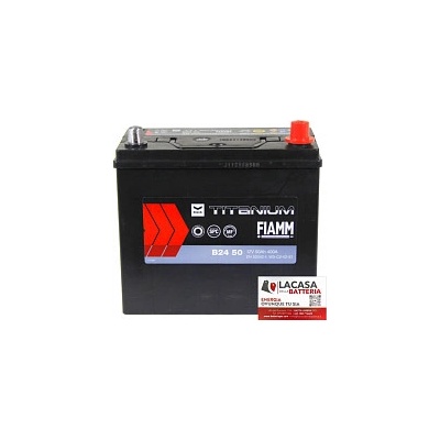 Fiamm Black Titanium 12V 50Ah 400A B24 50