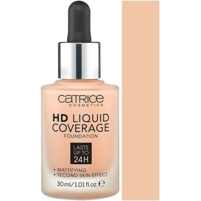 Catrice HD Liquid Coverage Foundation make-up 24 H 020 Rose Beige 30 ml