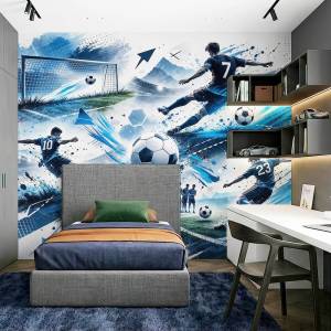 Art Gift Decor Фототапет Футболна енергия